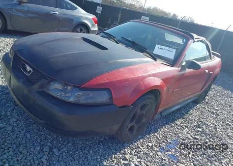 2001 Ford Mustang from USA, damaged, VIN 1FAFP444X1F202469